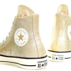 Chuck Taylor All Star Glitter High-Top Sneaker SZ8